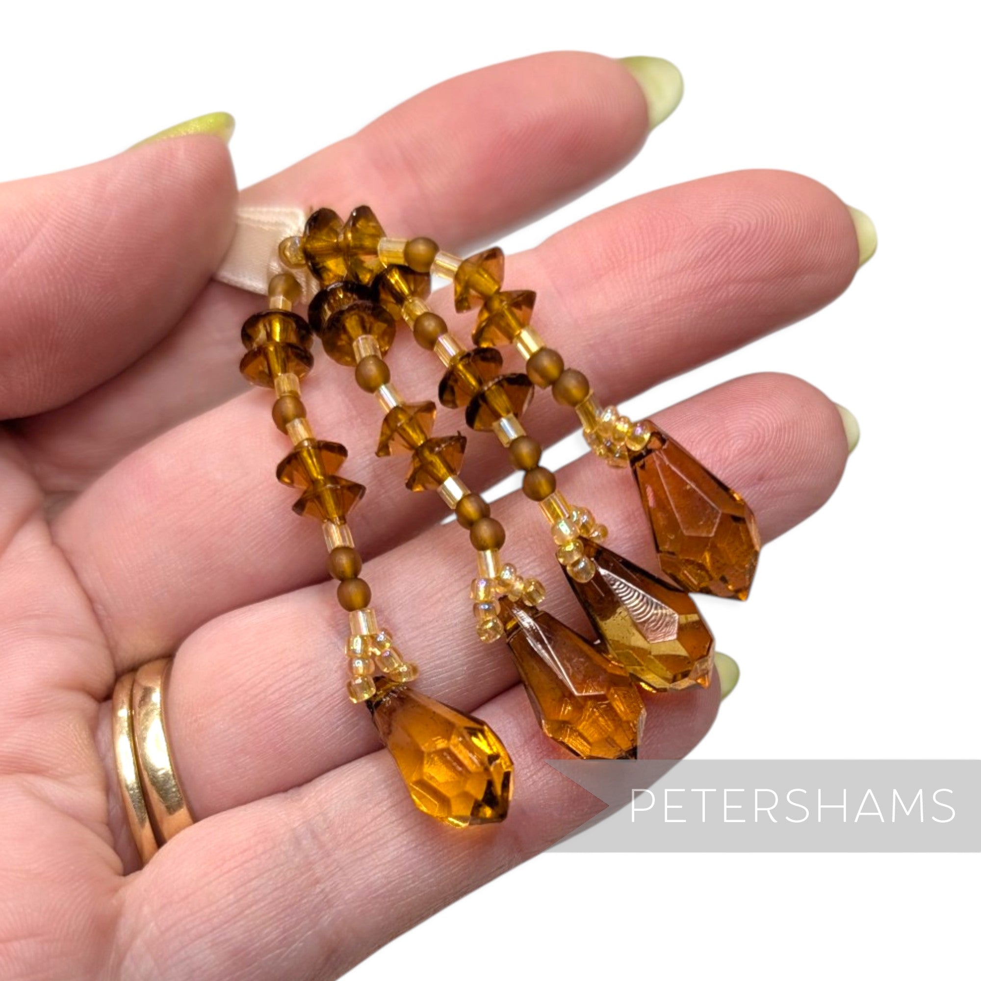*Sale* Teardrop Beaded Tassels PACK OF 10