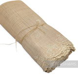 *Sale* BULK 30cm Wide Floral Pattern Raffia Straw Fabric - 8.5m