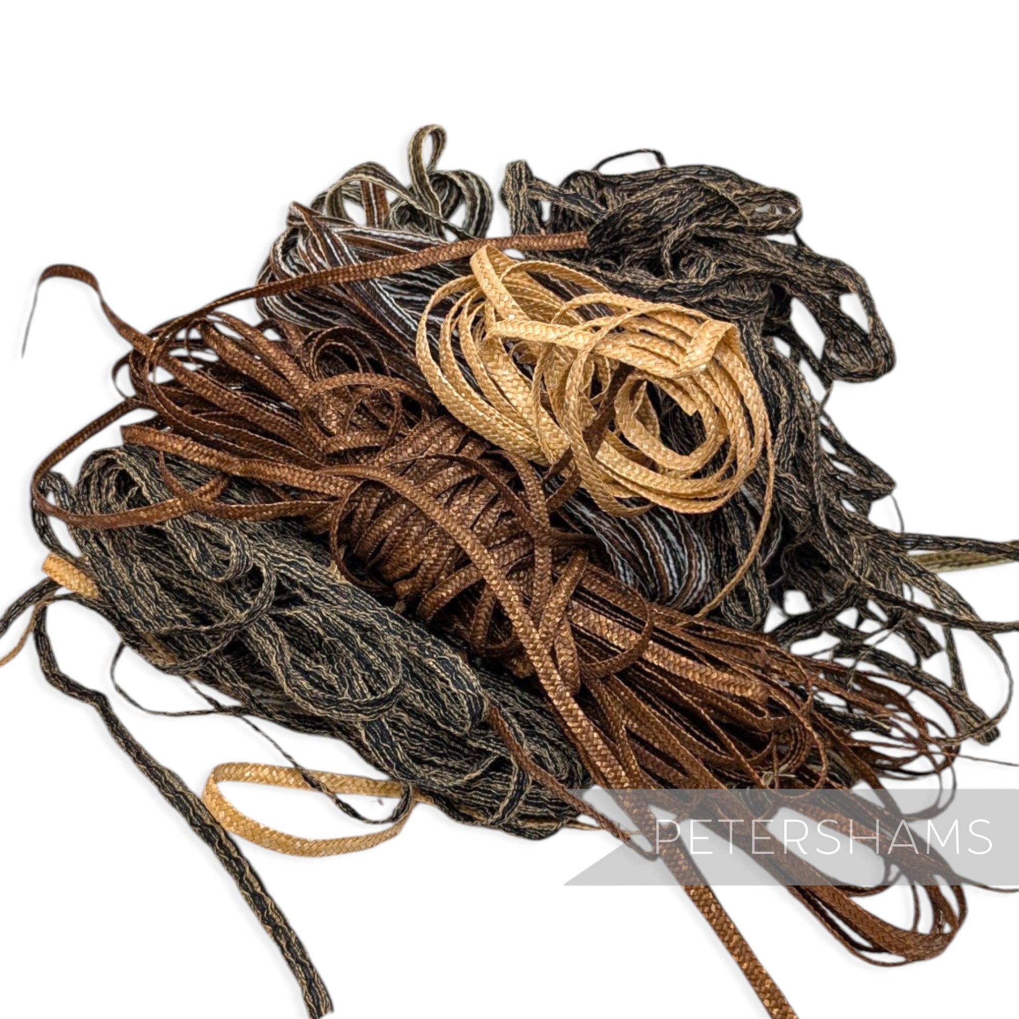 *Sale* HUGE 80m+ Millinery Braid Grab Bag - Neutral