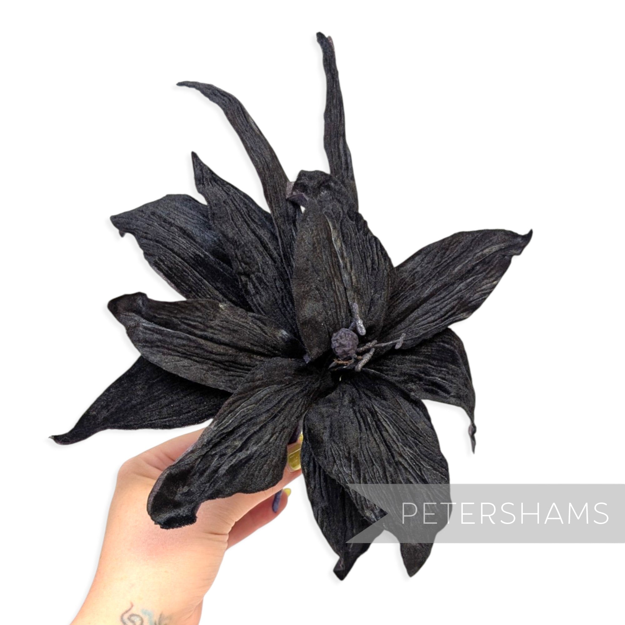 *Sale* IMPERFECT 'Kiera' Large 18cm Velvet Lily Flower Mount