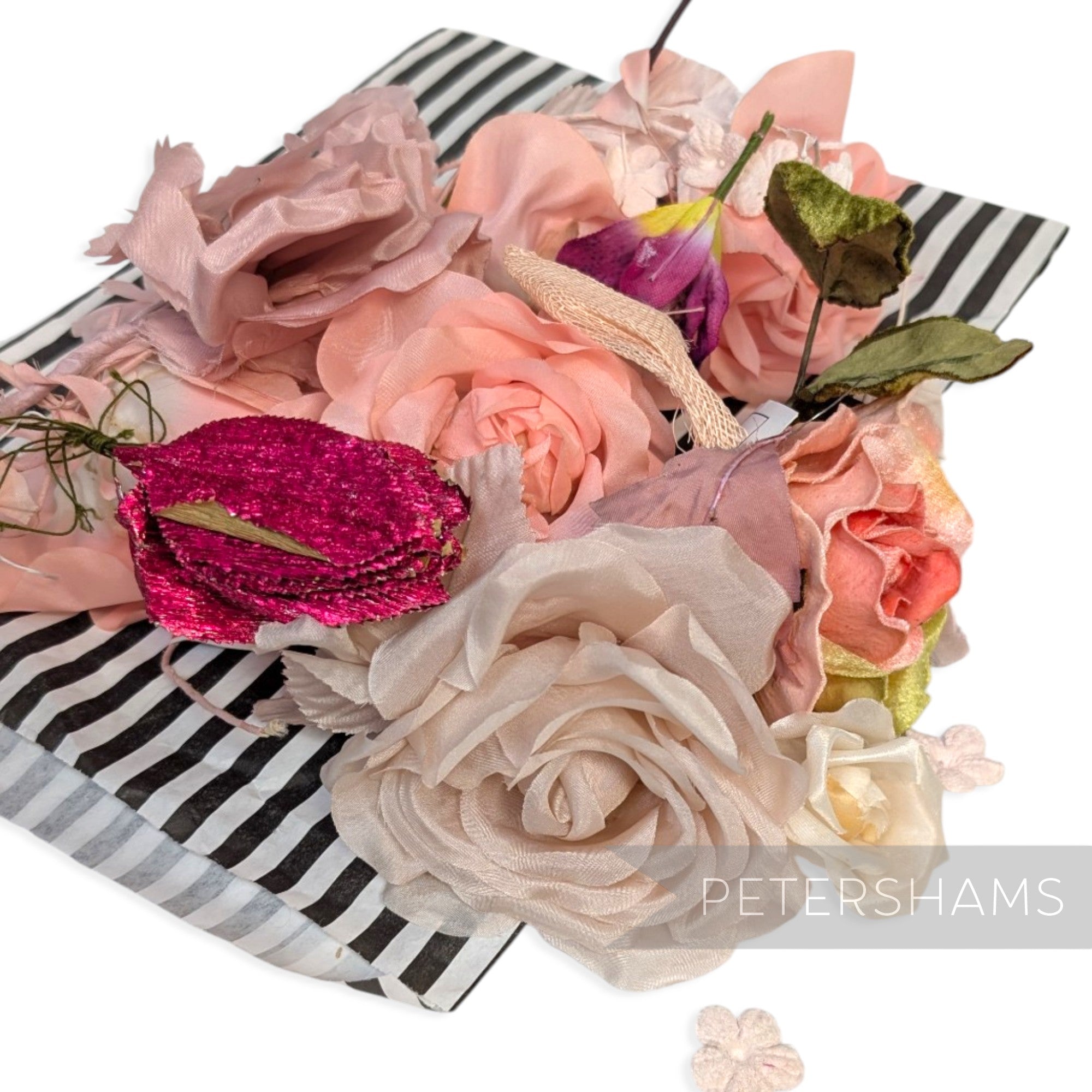 *Sale* IMPERFECT Big Bag of Flowers, Fruits & Leaves - Pink