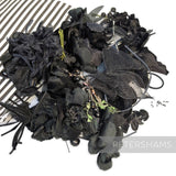 *Sale* IMPERFECT Big Bag of Flowers, Fruits & Leaves - Black