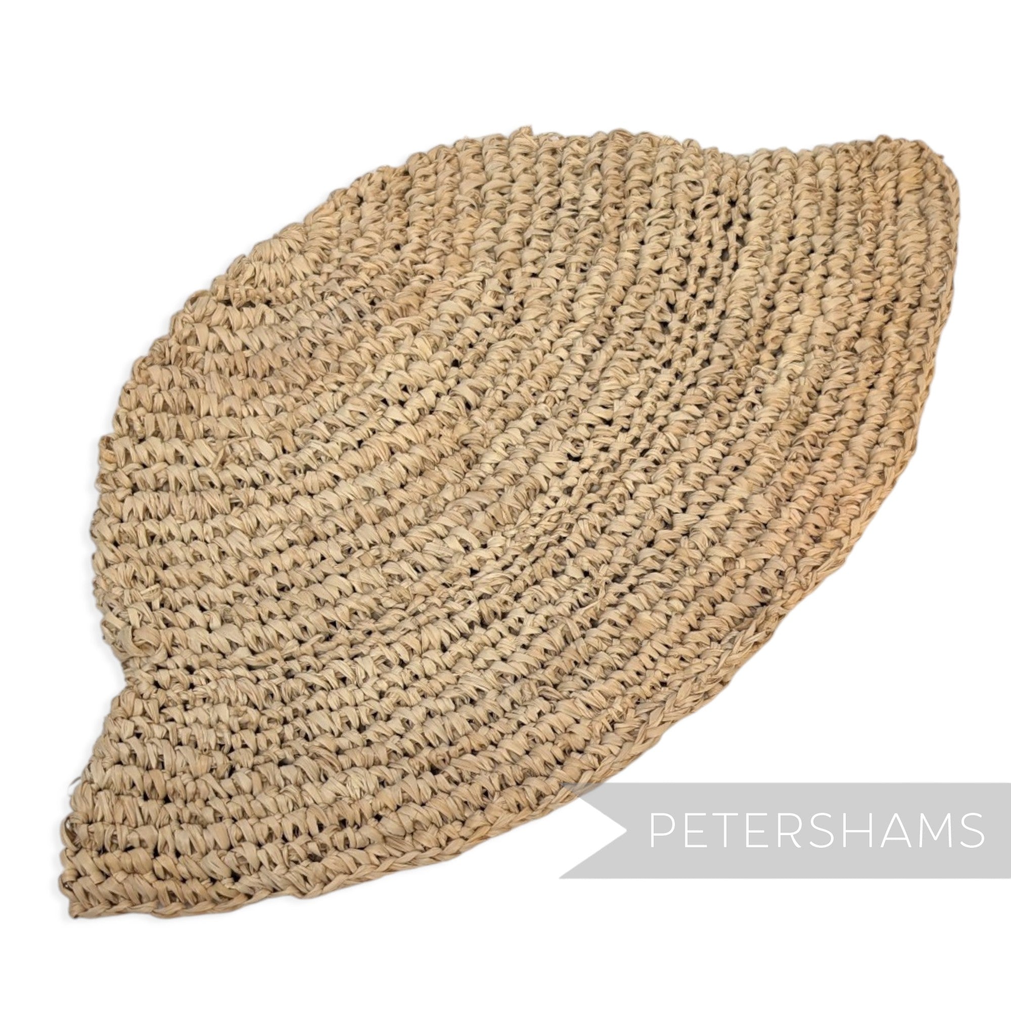 *Sale* Raffia Knit Flare Hat Body