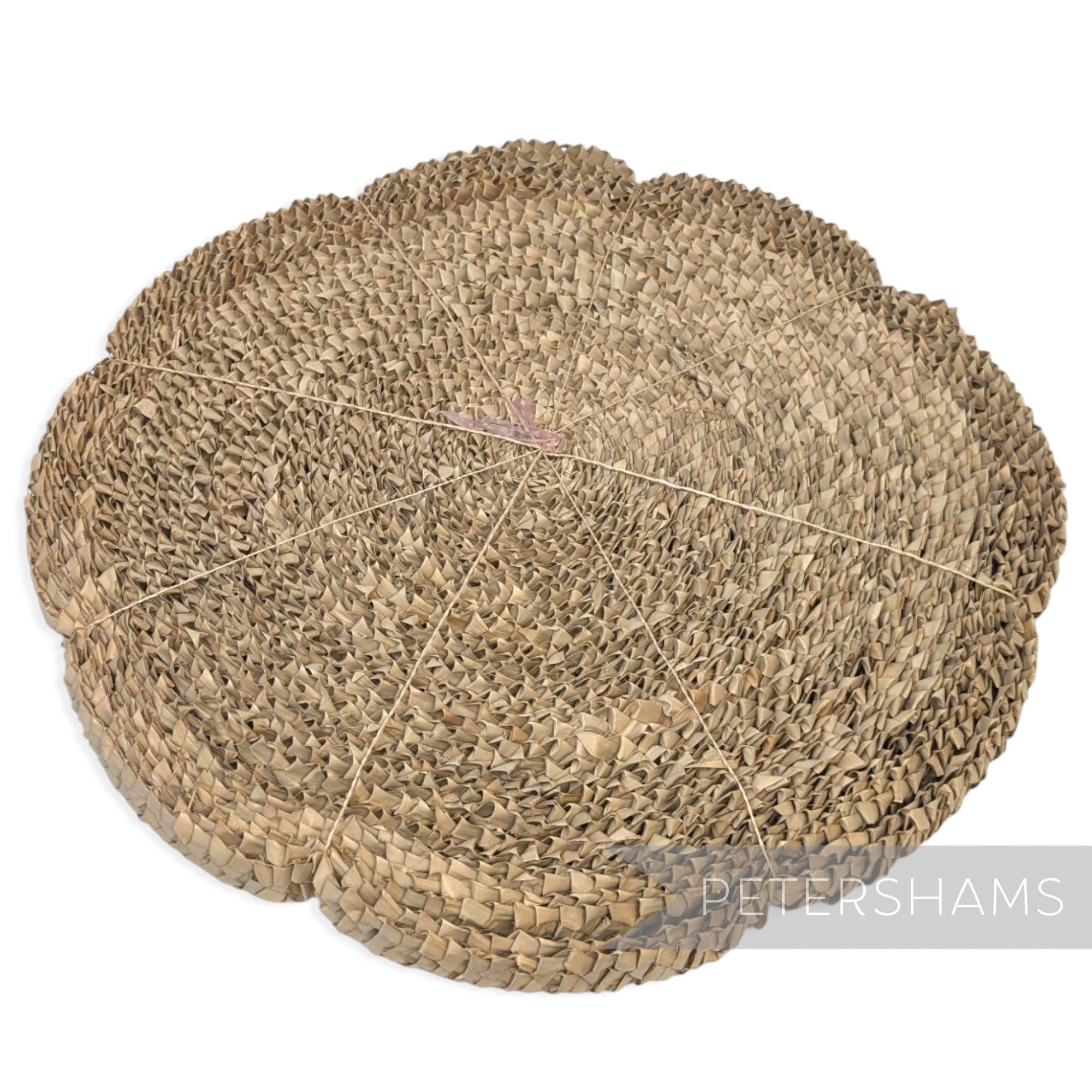 *Sale* WHOLE ROLL 40mm Ruffle Strip Straw Braid - Approx. 40m