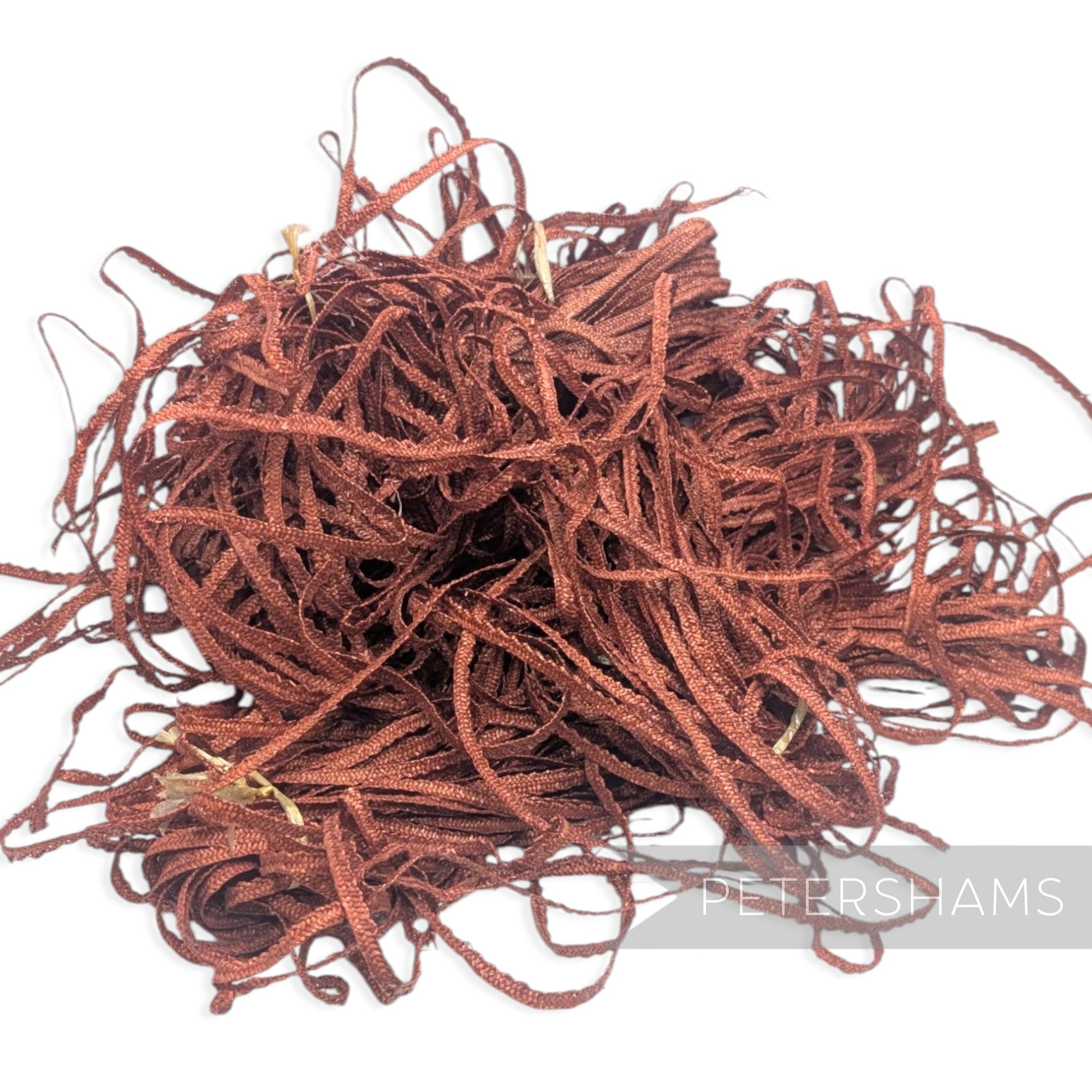 *Sale* BUNDLE BAG 80m+ Rust Millinery Straw Braid