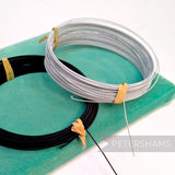 French Rayon Covered Millinery Wire - 0.8mm