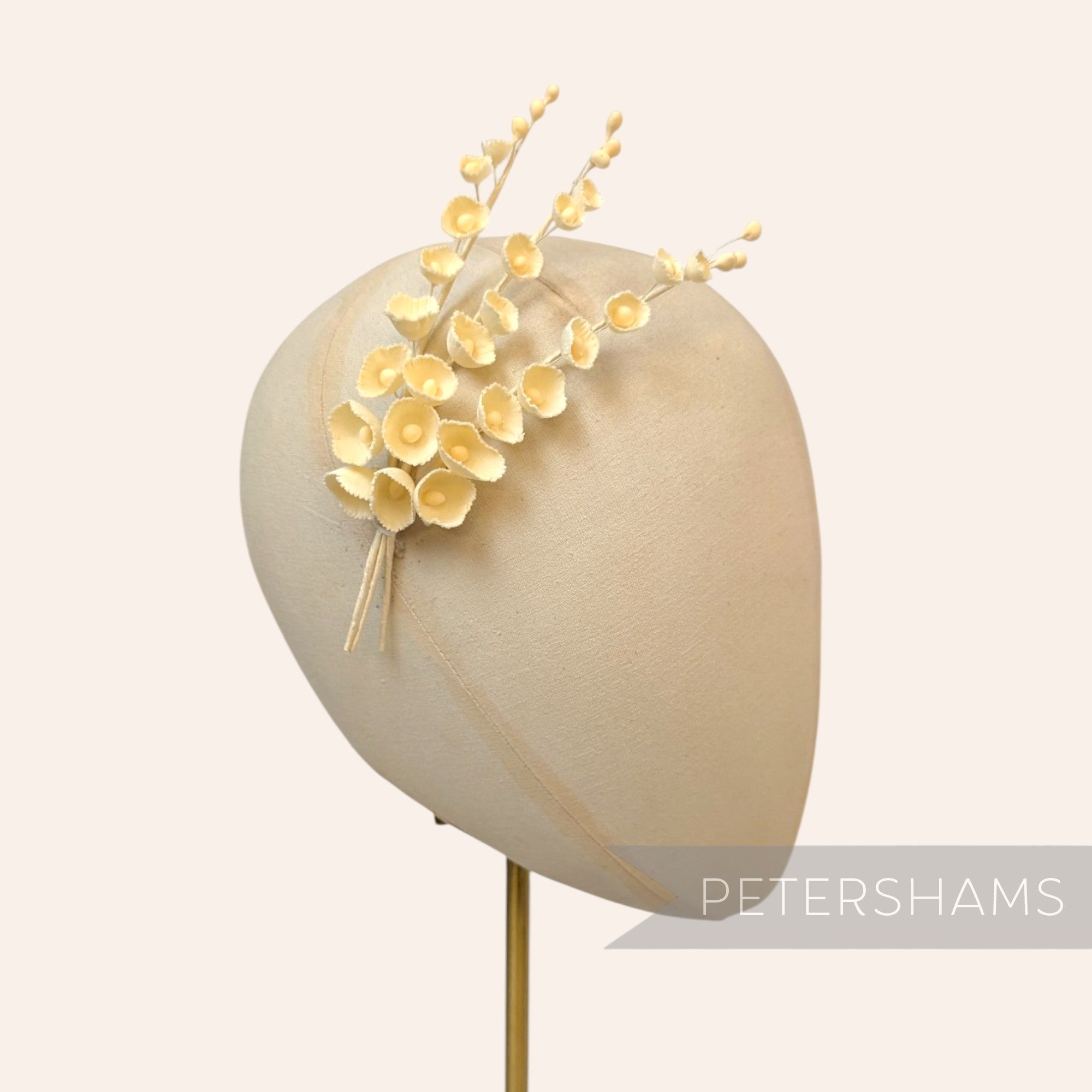 'Gabrielle' Silk Lily of the Valley Flower Spray - 3 Stems