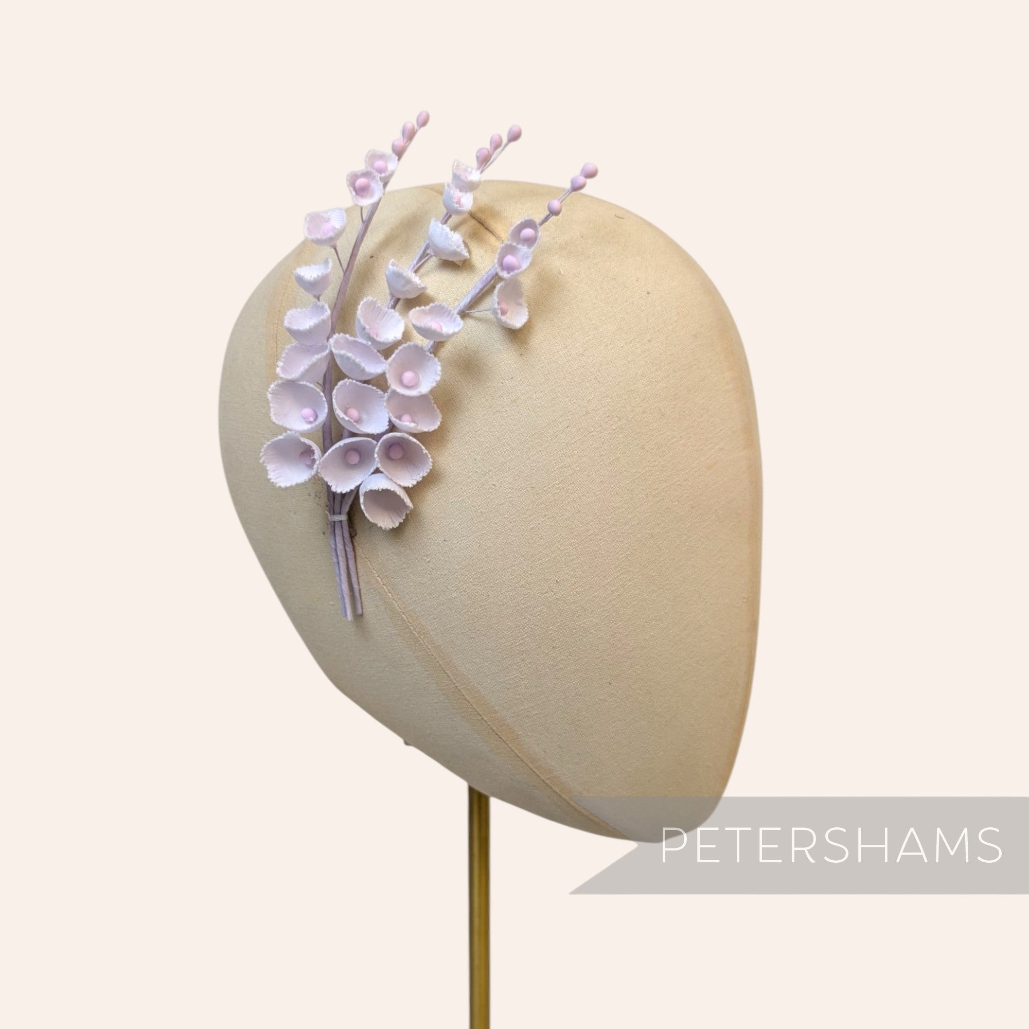 'Gabrielle' Silk Lily of the Valley Flower Spray - 3 Stems