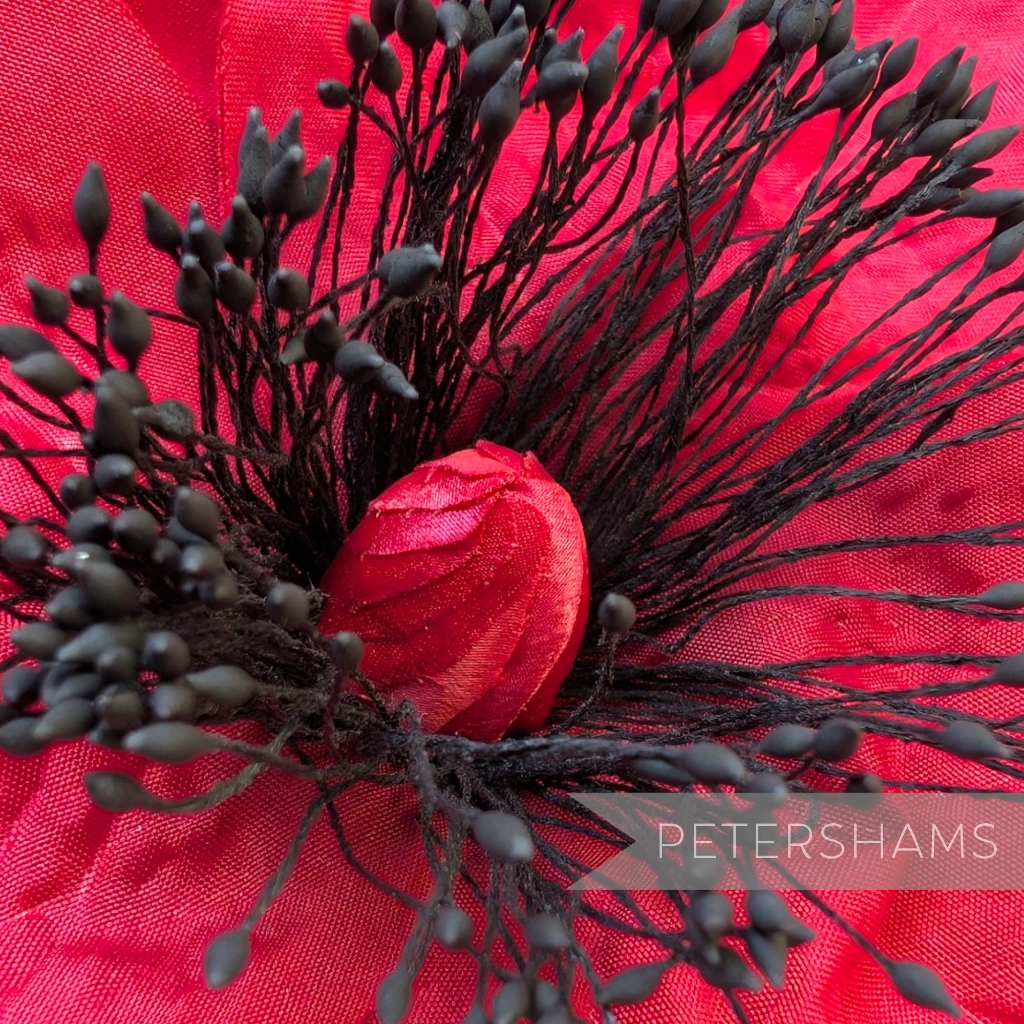 'Papi' Extra Large 20cm Millinery Flower Mount