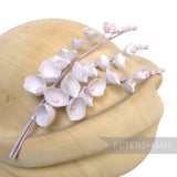 'Gabrielle' Silk Lily of the Valley Flower Spray - 3 Stems