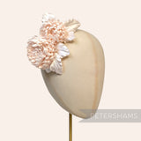 'Chrystal' Silk Pom Pom Mum Chrysanthemum Millinery Flower Mount