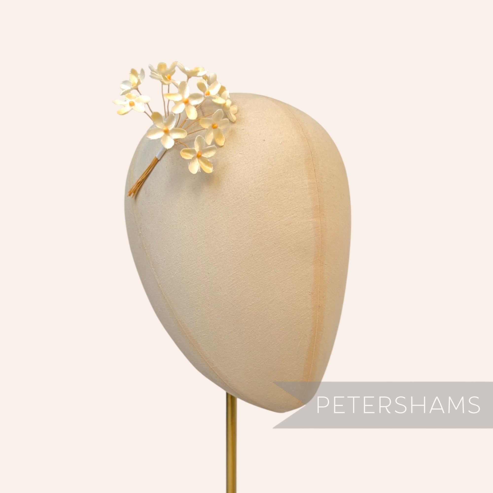 'Emily' 2cm Mini Silk Wired Millinery Flowers - 12 Stems