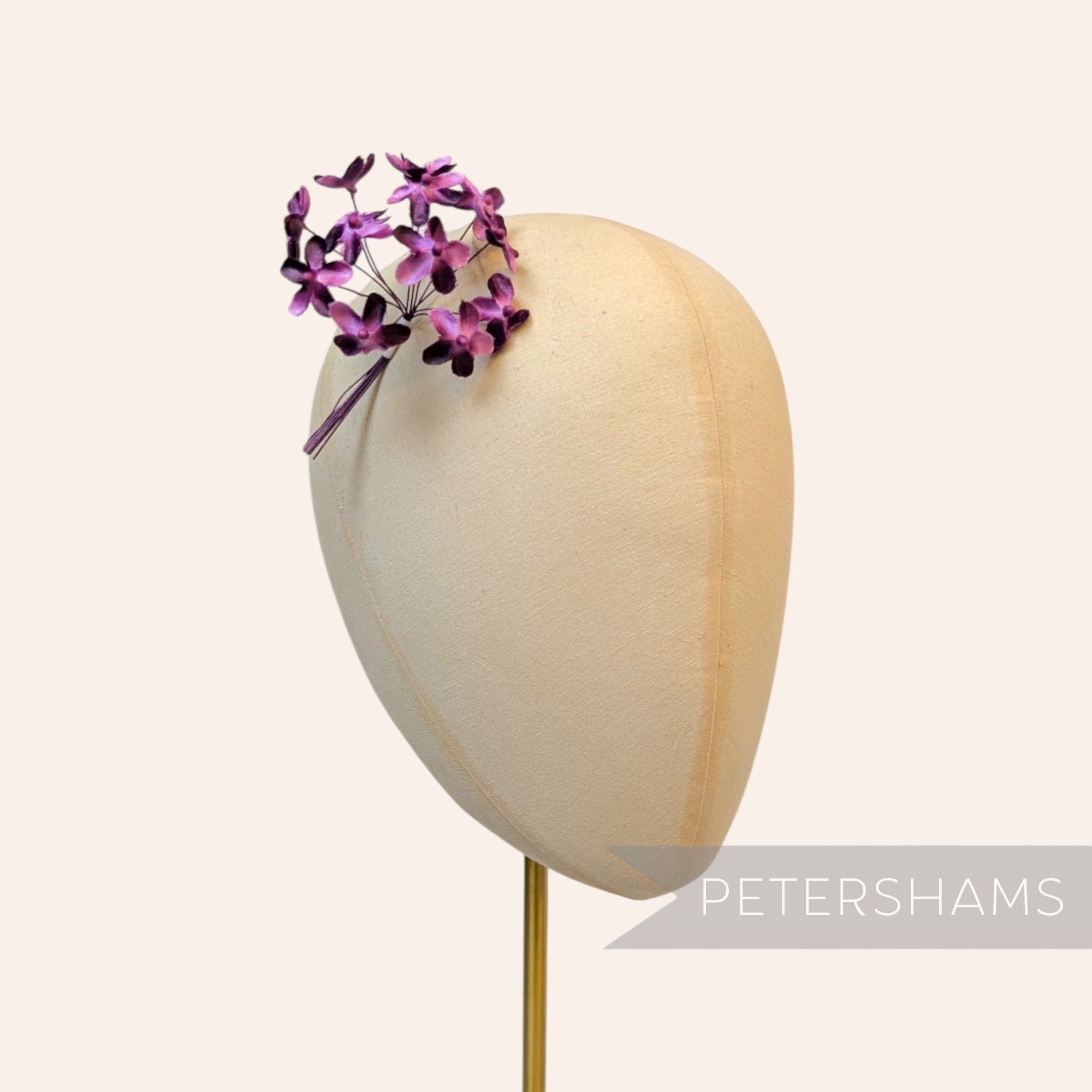 'Emily' 2cm Mini Silk Wired Millinery Flowers - 12 Stems