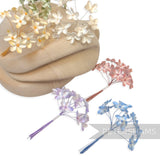 'Emily' 2cm Mini Silk Wired Millinery Flowers - 12 Stems