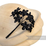 'Becky' 2cm Mini Velvet Wired Millinery Flowers - 12 Stems