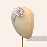 'Becky' 2cm Mini Velvet Wired Millinery Flowers - 12 Stems