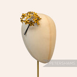 'Becky' 2cm Mini Velvet Wired Millinery Flowers - 12 Stems