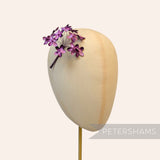 'Becky' 2cm Mini Velvet Wired Millinery Flowers - 12 Stems