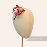 'Becky' 2cm Mini Velvet Wired Millinery Flowers - 12 Stems