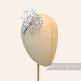 'Becky' 2cm Mini Velvet Wired Millinery Flowers - 12 Stems