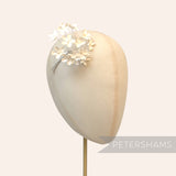 'Becky' 2cm Mini Velvet Wired Millinery Flowers - 12 Stems