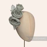 'Michelle' Silk Ranunculus Millinery Flower Hat Mount