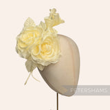 'Colette' Double Silk Millinery Flower Mount