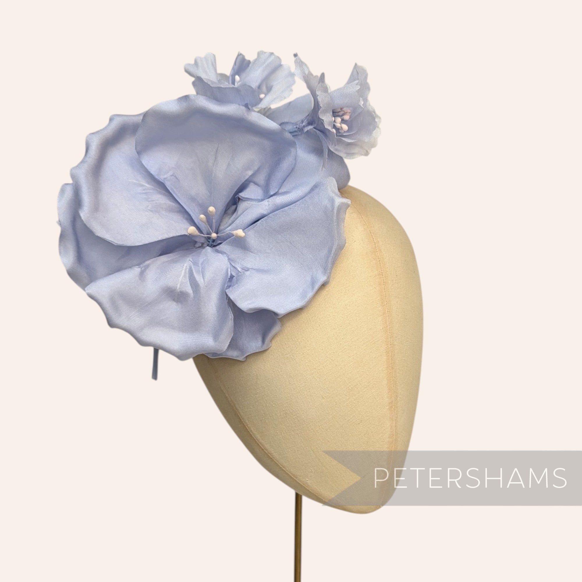'Katie May' Silk Millinery Flower Hat Mount