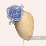 'Chloe' Silk 11cm Rose Millinery Flower Hat Mount