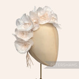 'Amelia' Organza Millinery Flower Hat Mount