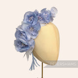 'Amelia' Organza Millinery Flower Hat Mount