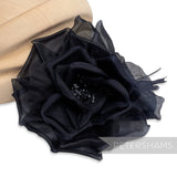 'Mylece' 13cm Garden Rose Silk Millinery Hat Flower