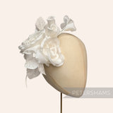 'Kulette' Double Silk Millinery with Blossoms Flower Mount