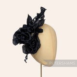 'Kulette' Double Silk Millinery with Blossoms Flower Mount
