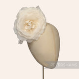 'Patty' Sheer Organza & Silk 13cm Millinery Flower Hat Mount
