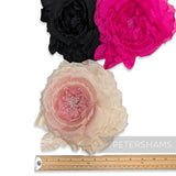'Sashee' Extra Large Tiered 20cm Silk Millinery Flower