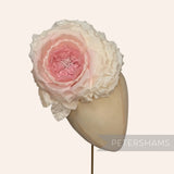 'Sashee' Extra Large Tiered 20cm Silk Millinery Flower