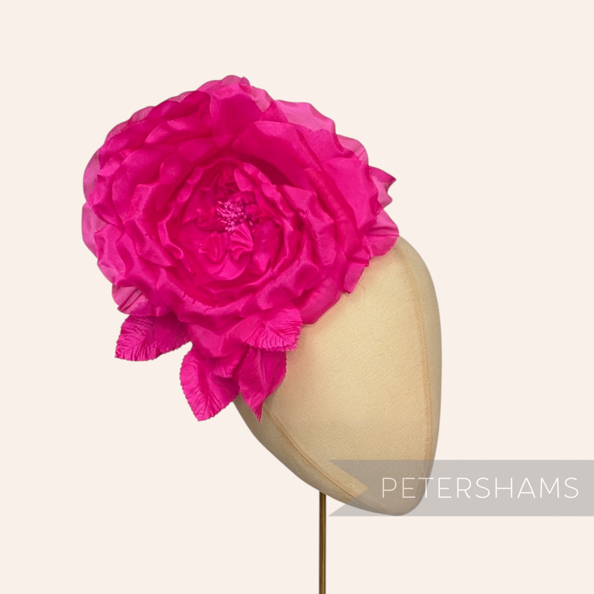 'Sashee' Extra Large Tiered 20cm Silk Millinery Flower