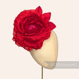 'Sashee' Extra Large Tiered 20cm Silk Millinery Flower