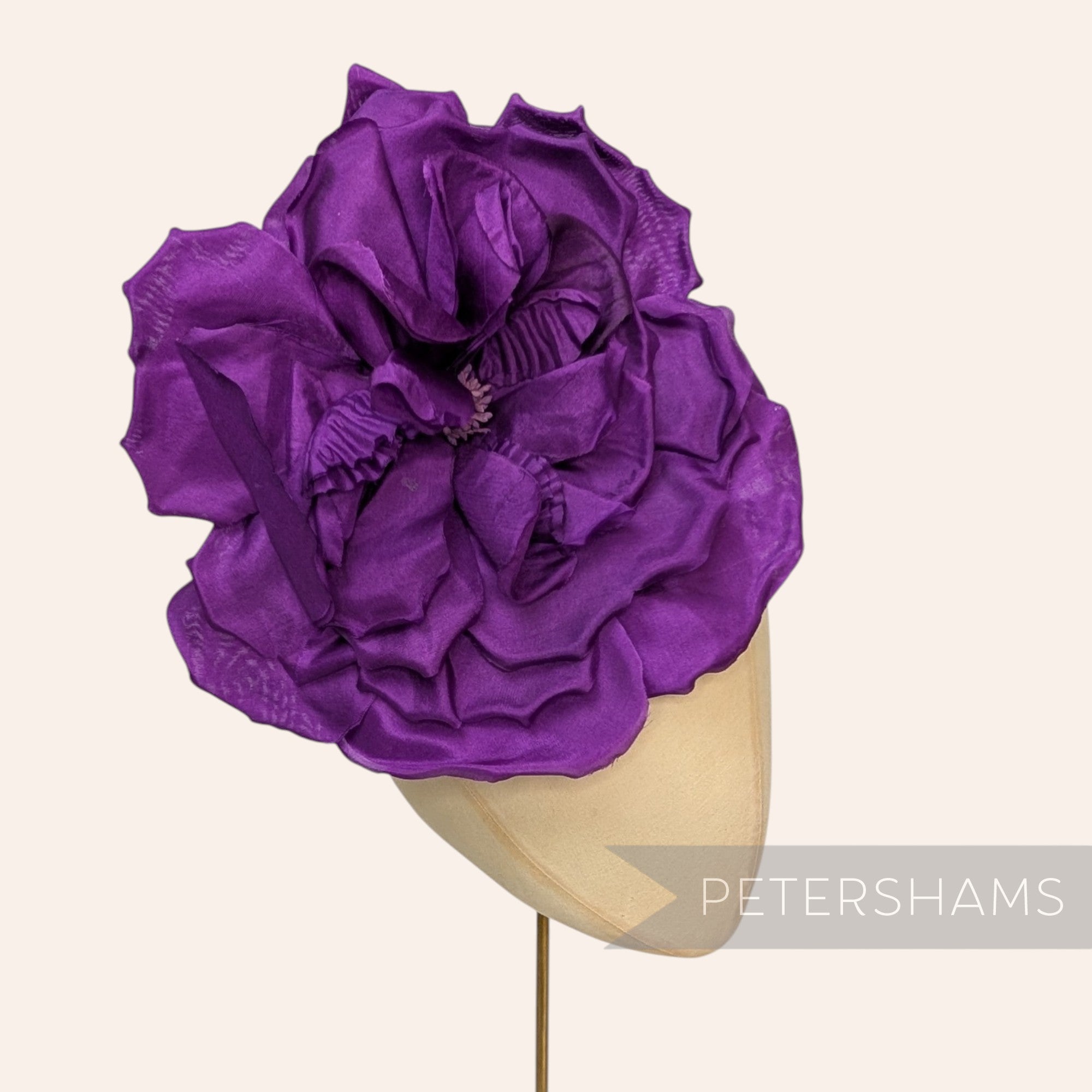 XXL 'Lucinda' Silk 25cm Rose Millinery Flower