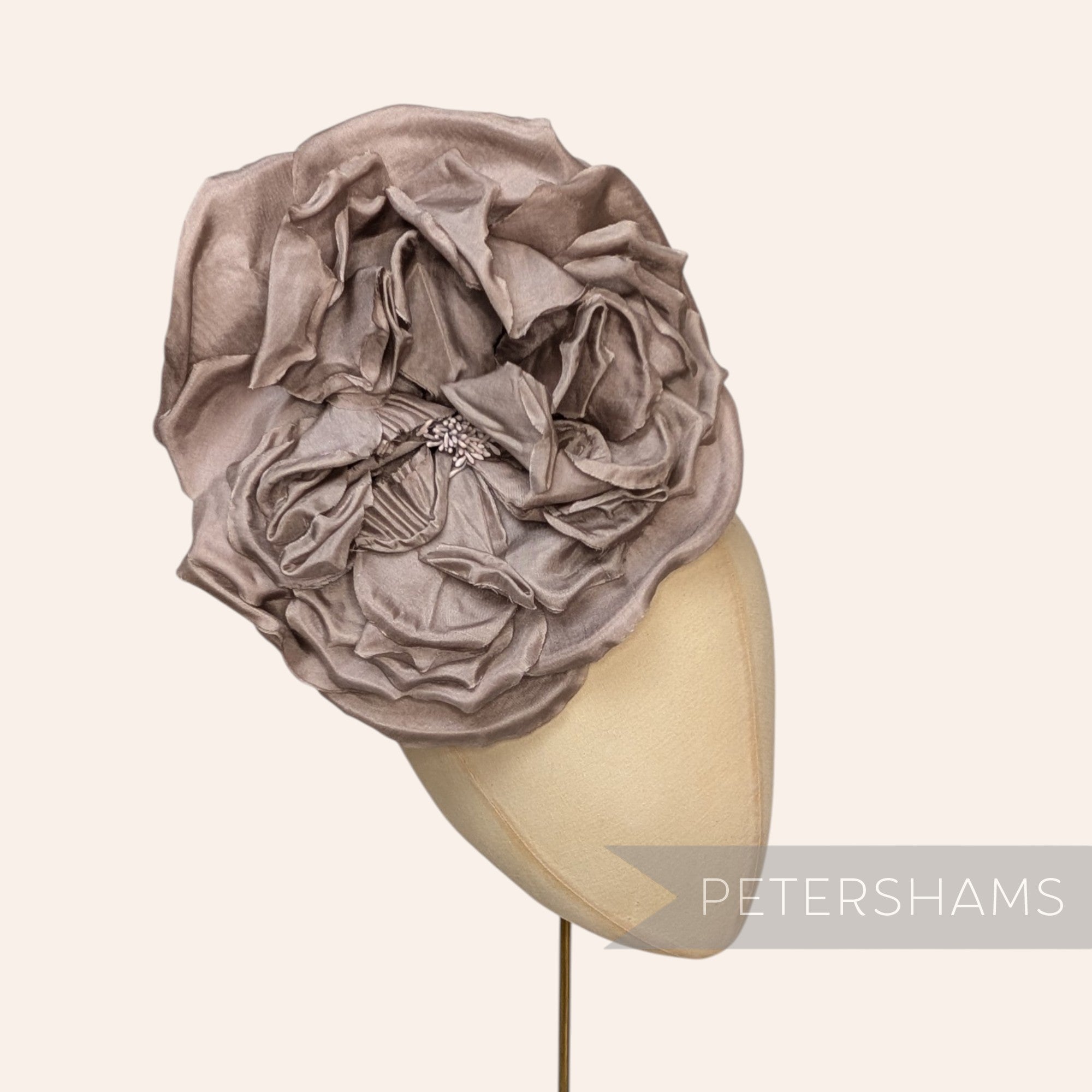 XXL 'Lucinda' Silk 25cm Rose Millinery Flower