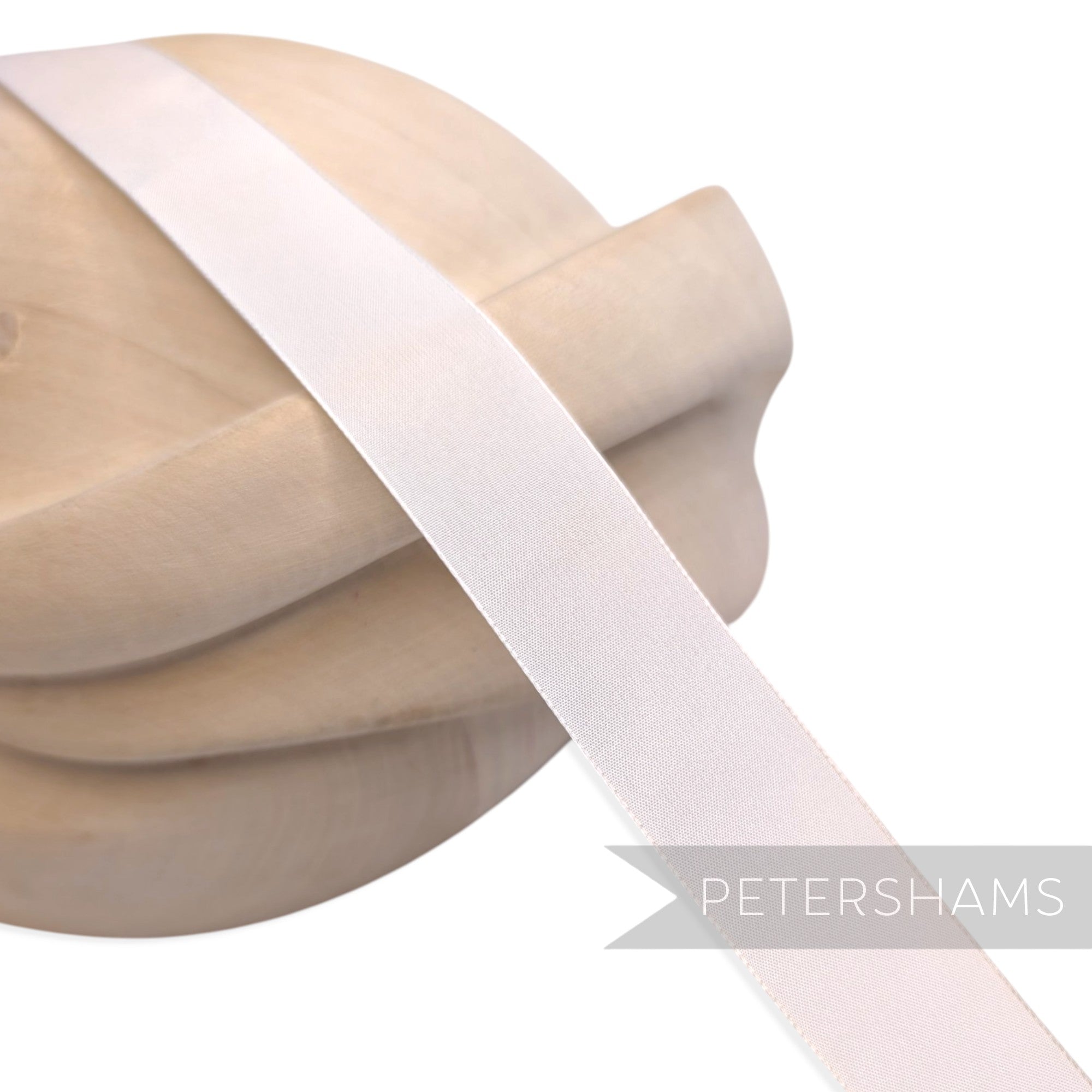 24mm No.5 "Pon 154" Vintage French Taffeta Ribbon - 10m Roll