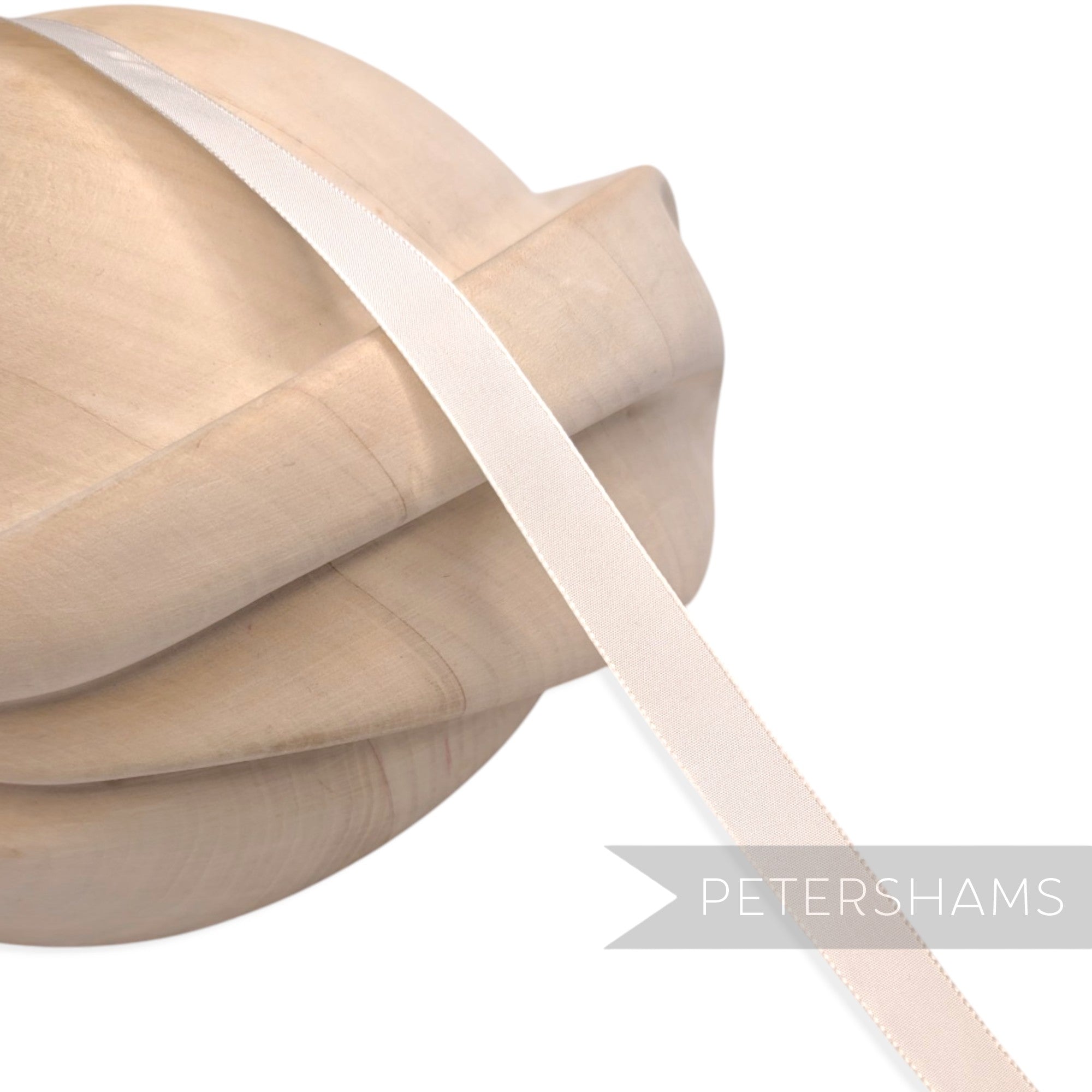 14mm No.3 "Patt 146" Vintage Swiss Taffeta Ribbon - 16m Roll