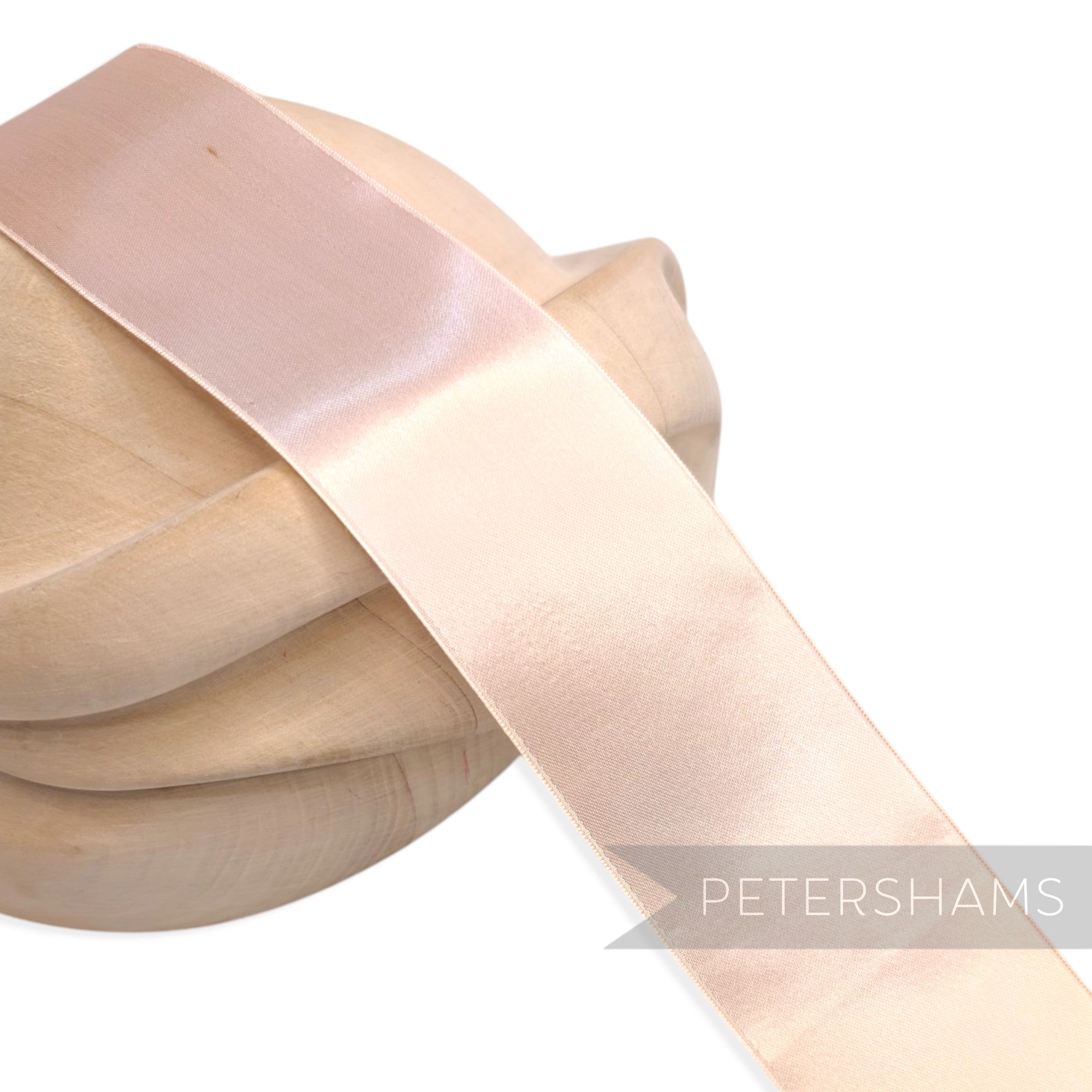 50mm No.16 "Patt 870" Vintage Swiss Satin Ribbon - 16m Roll