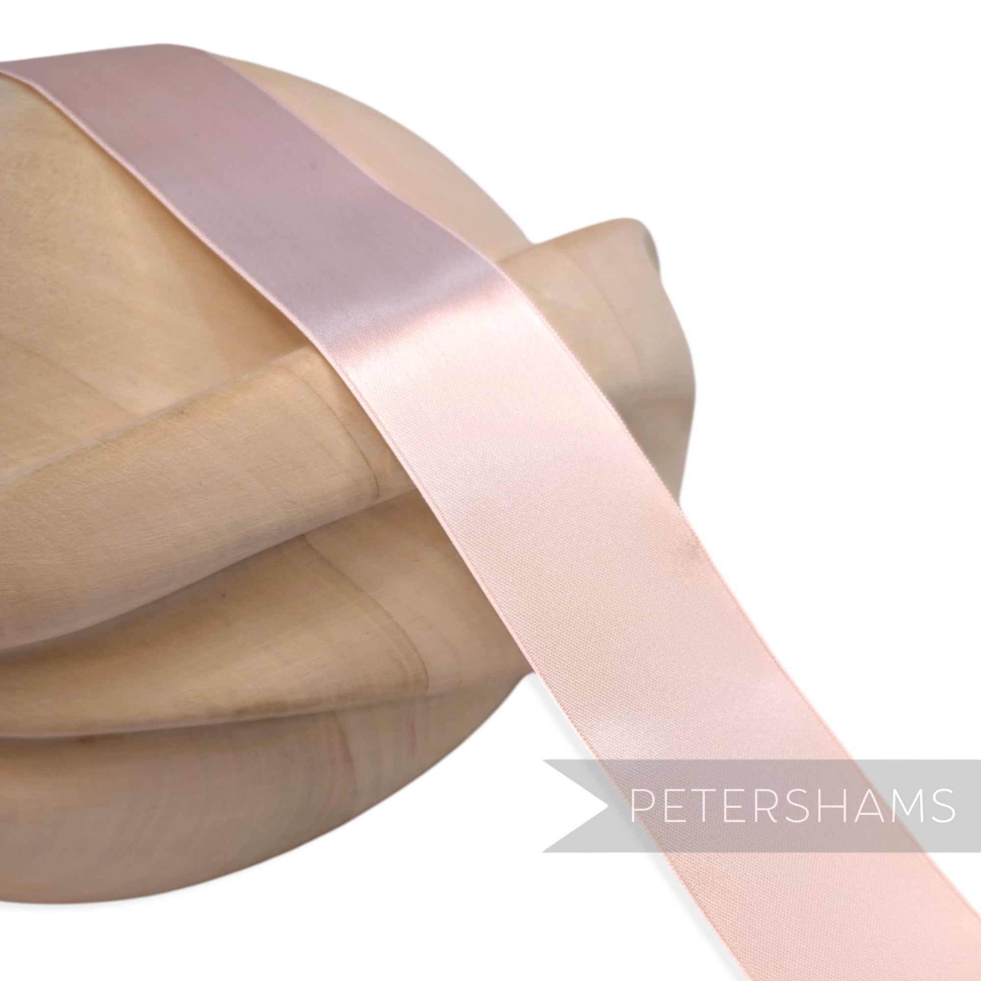 33mm No.9 "Patt 870" Vintage Swiss Satin Ribbon - 16m Roll