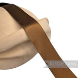 35mm No.9 "Pat. 250" Vintage Swiss Satin Ribbon - 16m Roll