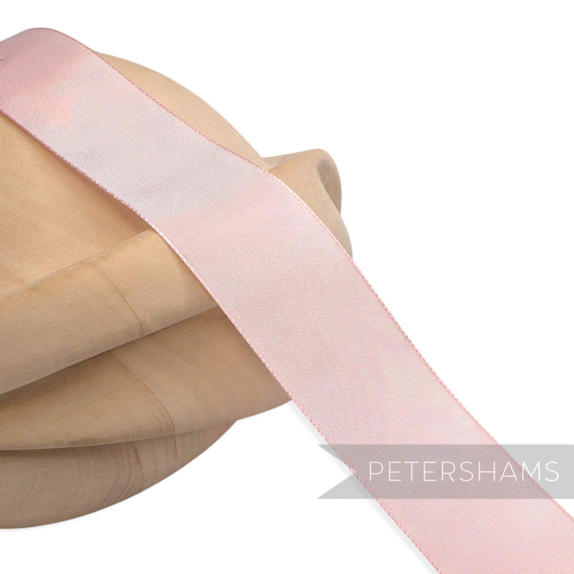 40mm No.9 "Patt.1825" Vintage French Rayon Taffeta Ribbon - 16m Roll