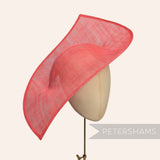 'Jackie' Double Pointed Sinamay Fascinator Hat Base