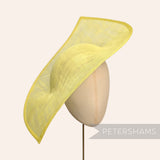 'Jackie' Double Pointed Sinamay Fascinator Hat Base