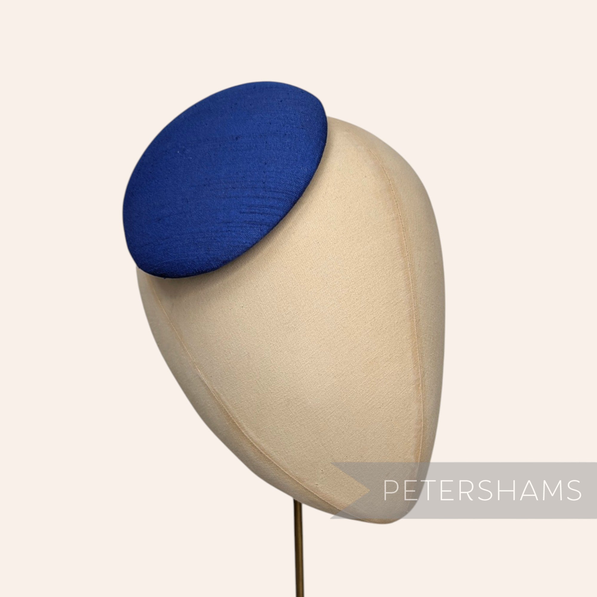 *One-off* Satin Covered Sinamay Hat Base